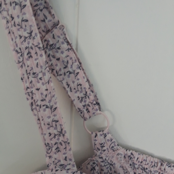 Floral Print Babydoll Adjustable Strap Dress in 2X - Picture 5 of 13